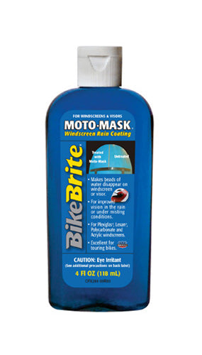 Bike Brite Moto-Mask Windscreen Rain Coating