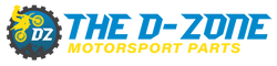 logo for the D Zone motorsport parts logo with the D Zone in blue