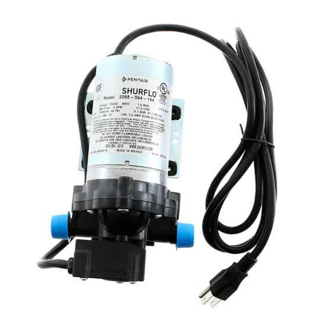 Shurflo 3.0GPM Deliver Pump Open Flow 115VAC w. Cord | 2088-594-144