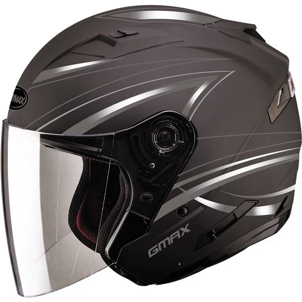 GMAX OF-77 Derk Adult Open-Face Street Motorcycle Helmet