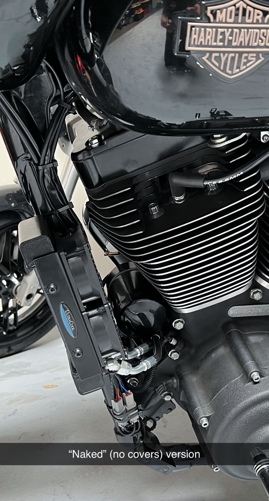 Side Mount Naked Oil Cooler