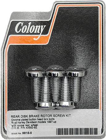 Brake Rotor Screw Kit