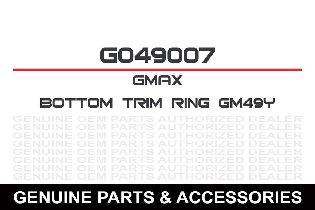 GMAX Youth GM-49Y Bottom Trim Ring