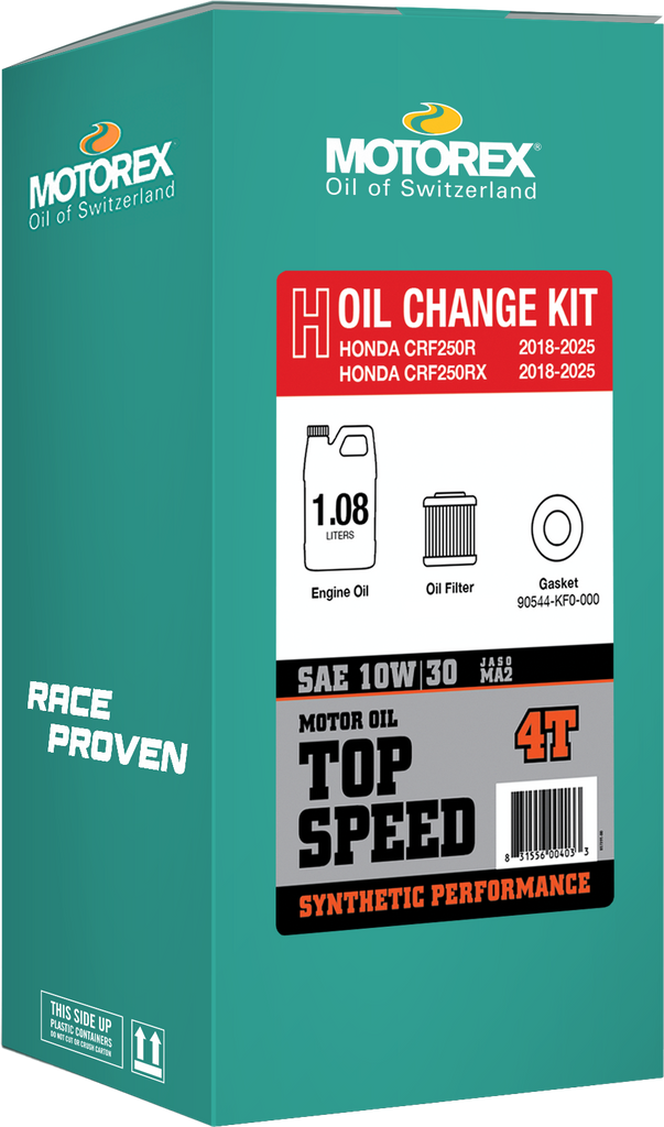 Motorex Top Speed Oil Change Kit