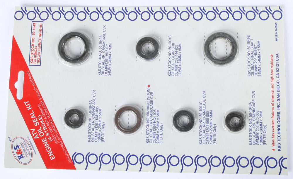 Engine Oil Seal Kit