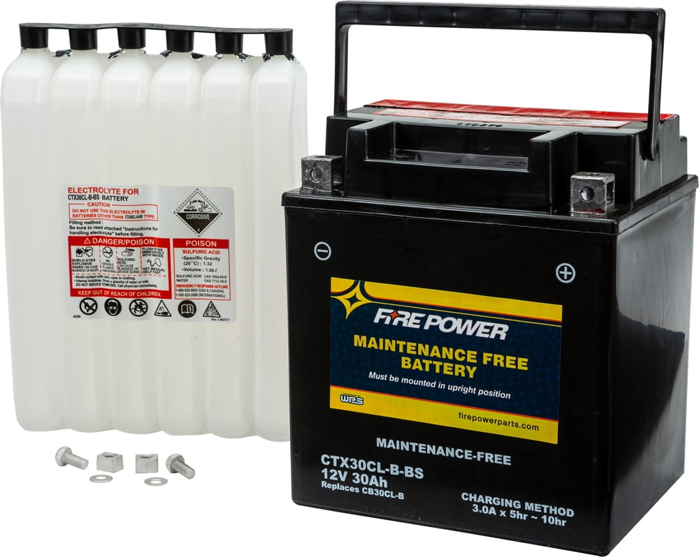 Fire Power Maintenance Free Battery CTZ7S-BS