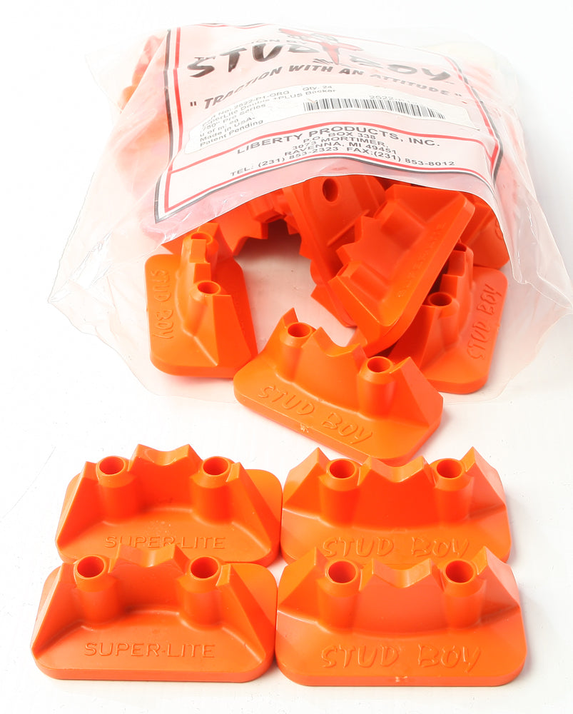 Super-Lite Pro Series Double Backers .75" 24/Pk Orange