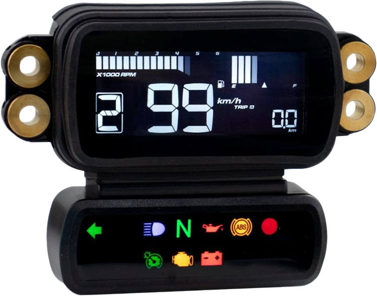 D2 RUBBER GASKET WITH INSERTS FOR HUD GAUGES