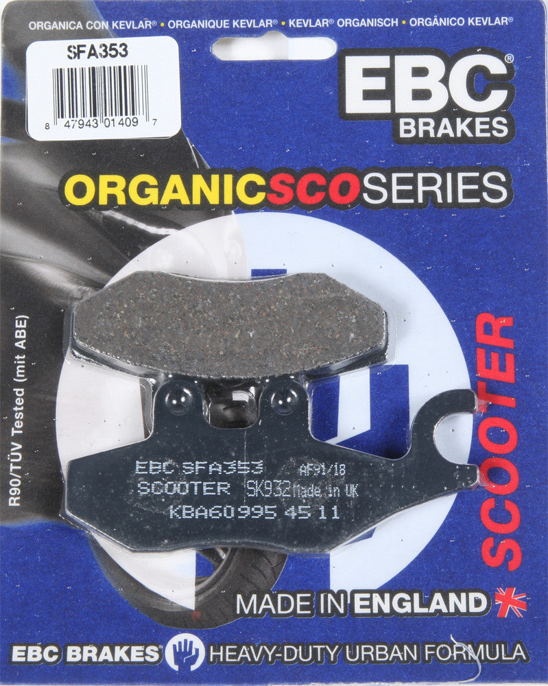 Organic Brake Pads