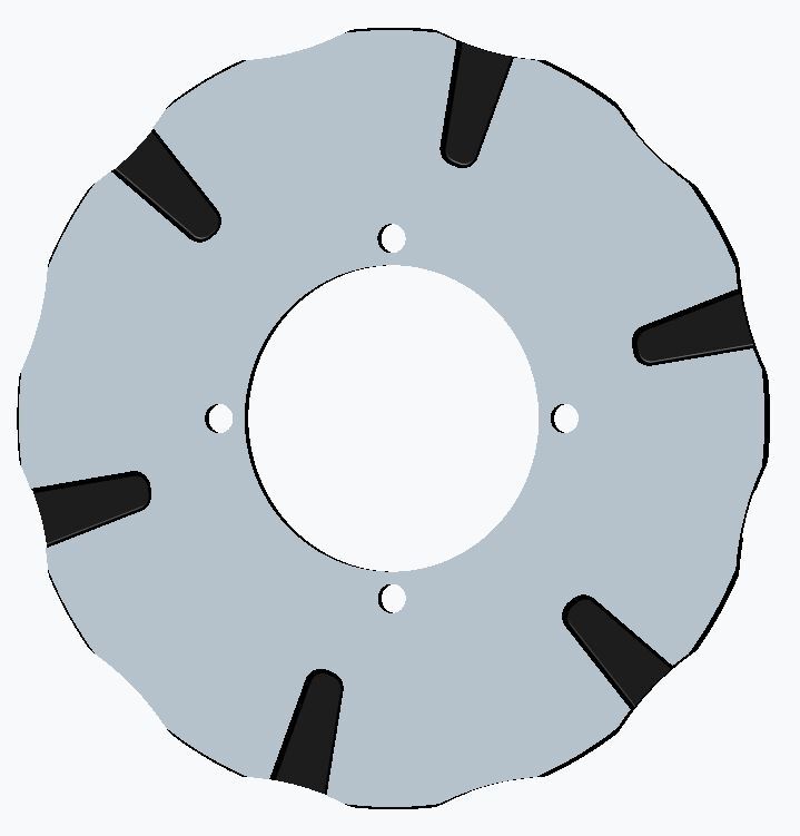 Batfly Oversized Rotor