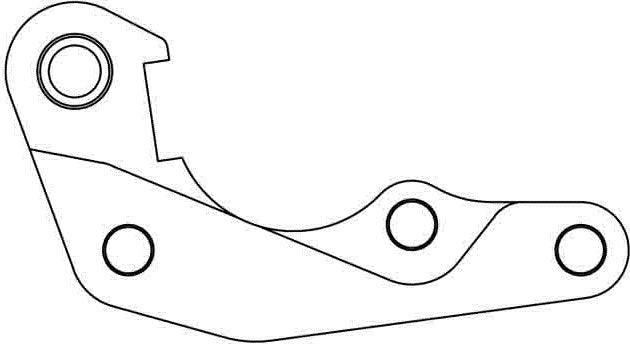 Tsunami 280mm Replacement Bracket