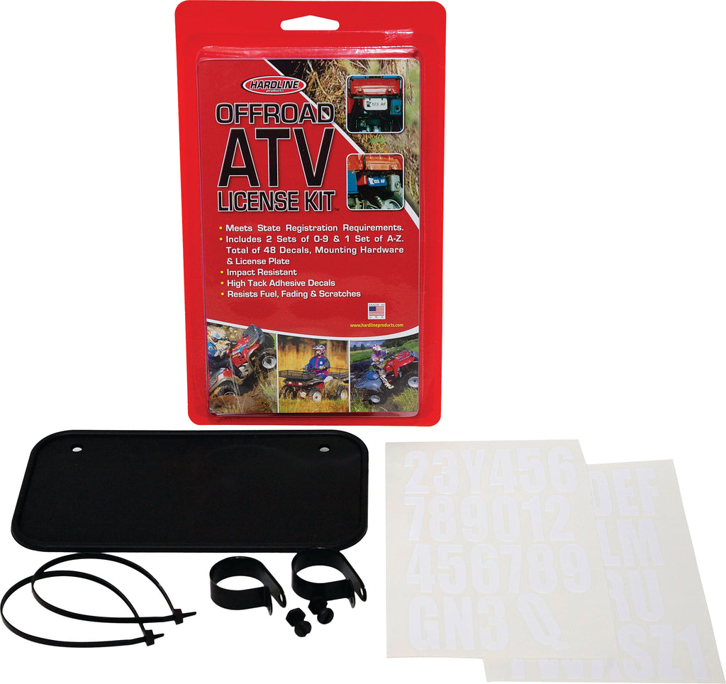 ATV License Plate Kit