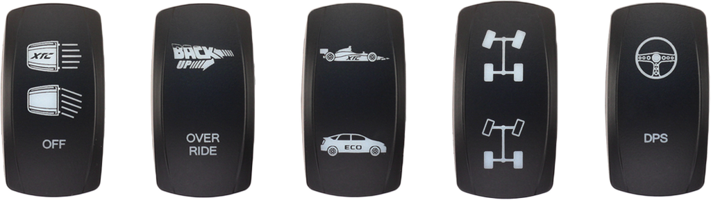 Dash Switch Rocker Face