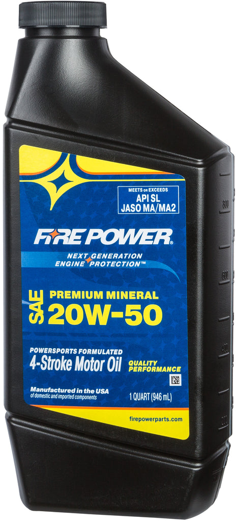 MINERAL 4-STROKE OIL 10W-40 GAL 4/CASE