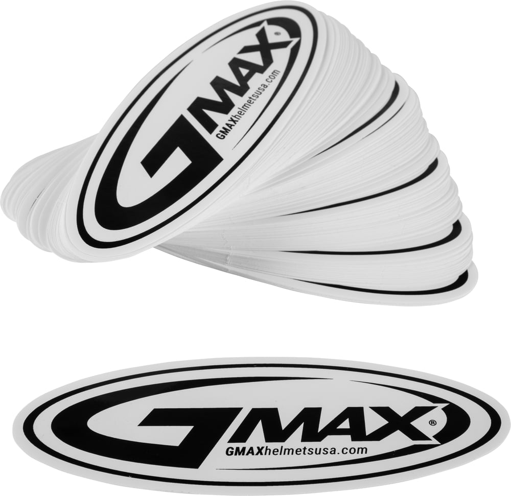GMAX Helmet Logo Sticker