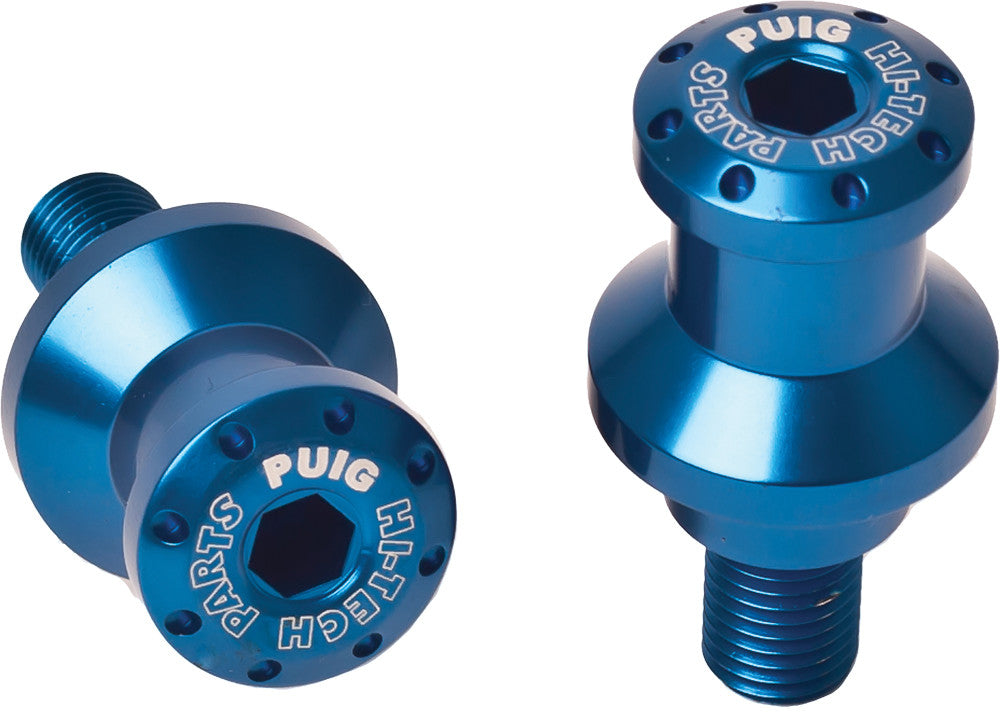 SWINGARM SPOOLS HI-TECH 10MM BLACK 2/PK