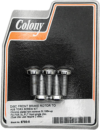 Brake Rotor Screw Kit