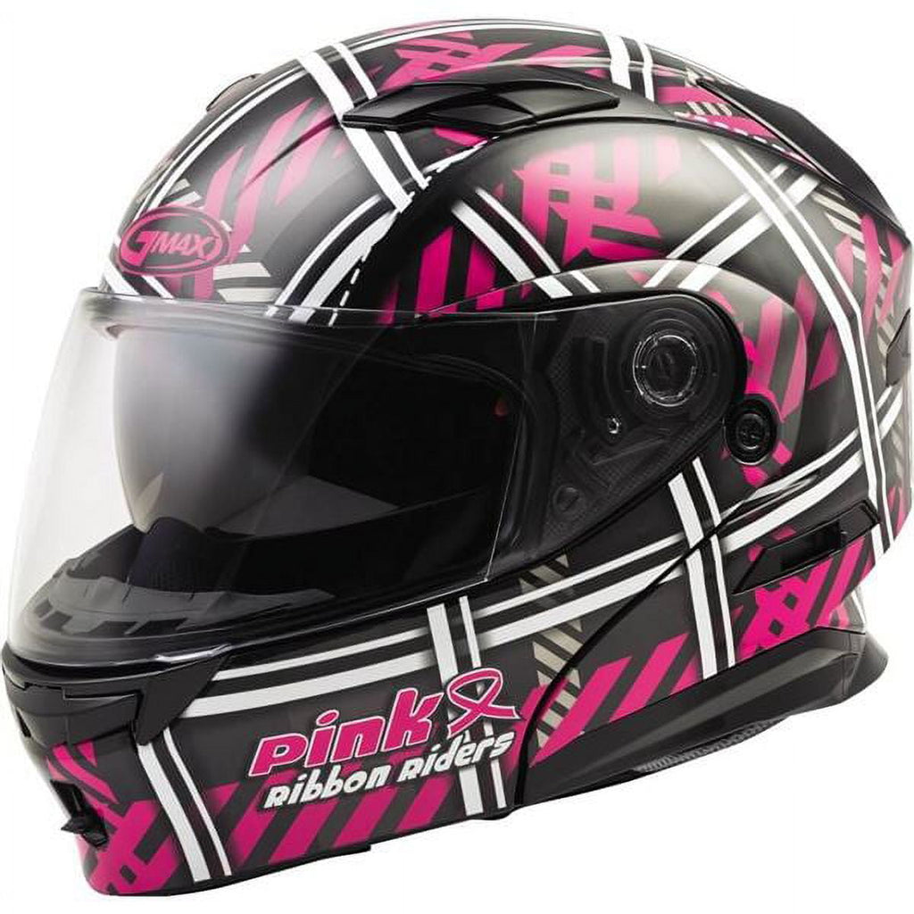 GMAX MD-01 Pink Ribbon Riders Modular Helmet
