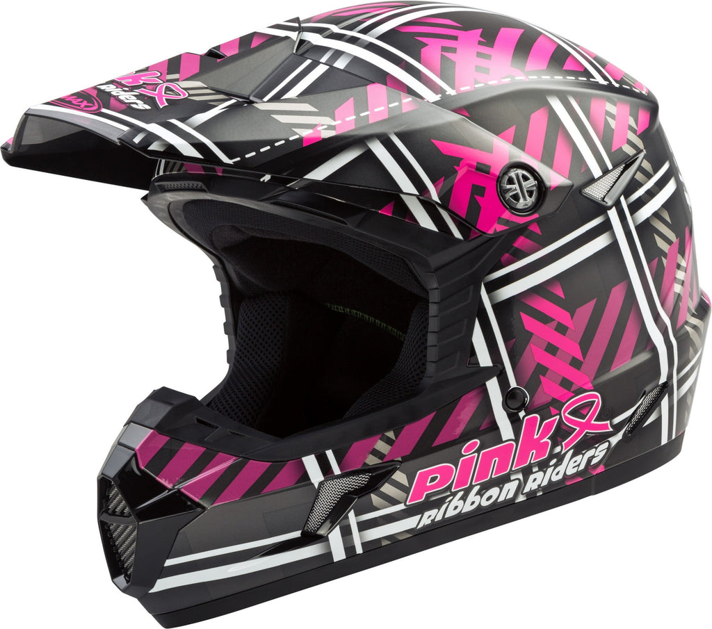GMAX MX-46 PRR Plaid MX Offroad Helmet