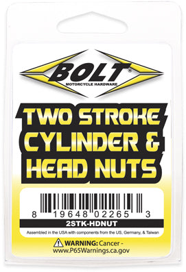 Universal 2-Stroke Cylinder & Head Nuts