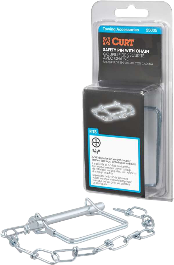 Curt Safety Pin With Chain