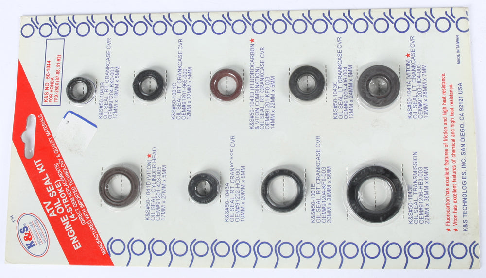 Engine Oil Seal Kit