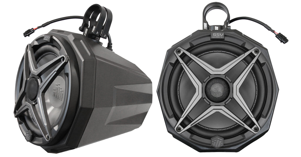 Cage Mount Pod Speakers