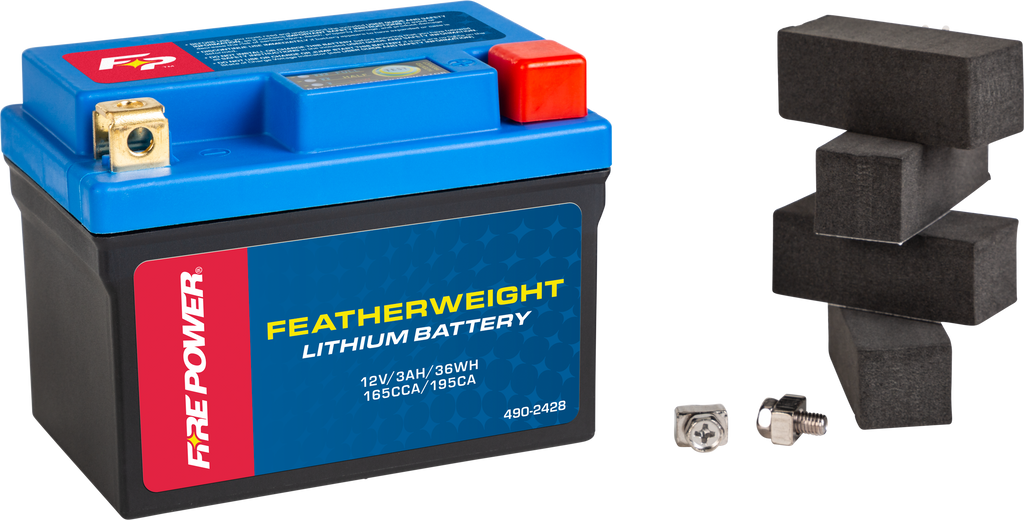 Fire Power Featherweight Lithium Battery 190 Cca Hjt9b-fp-il 12v/36wh