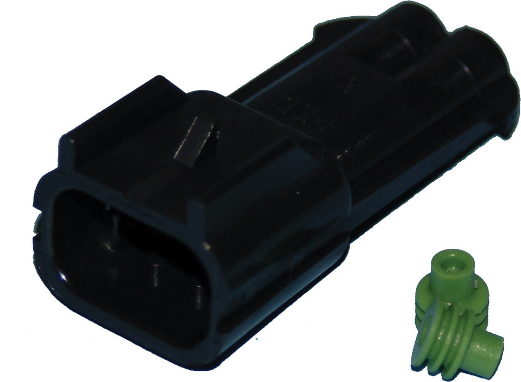 Delphi WeatherPack Male Connectors