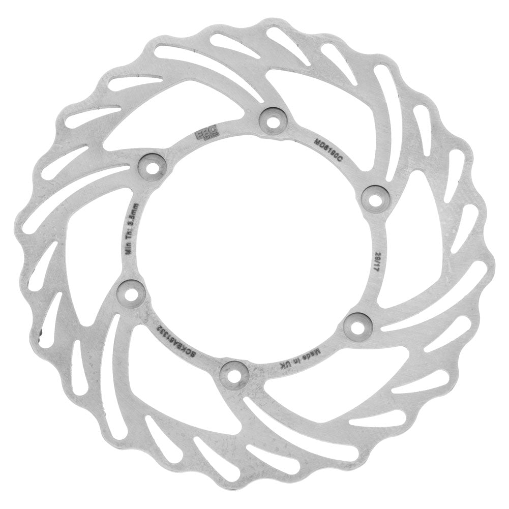 EBC Contoured Brake Rotor, Front