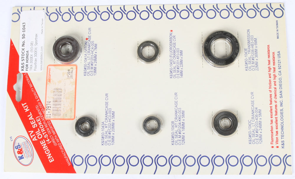 Engine Oil Seal Kit