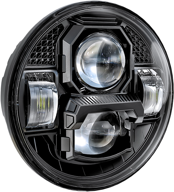 Rugged ultra view headlight