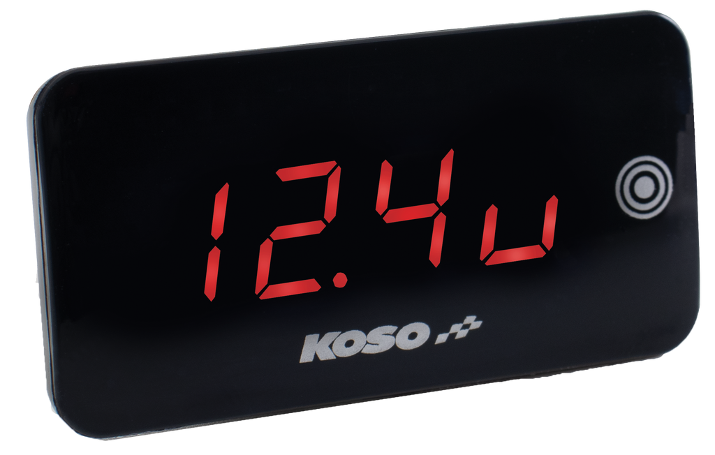 Super Slim Touch Screen Volt & Temp Gauge