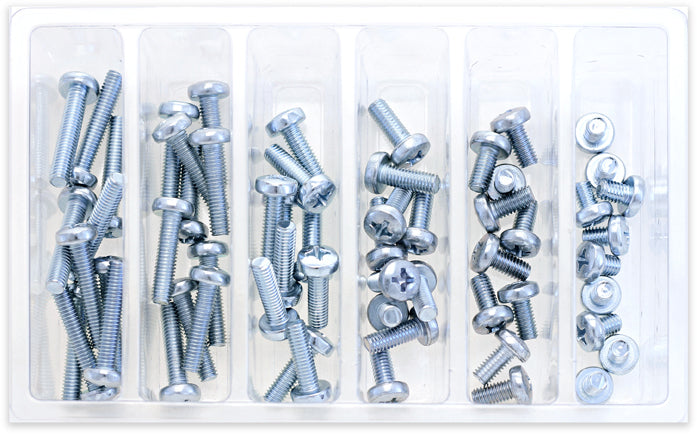 M6 Phillips Head Assortment 120/PK