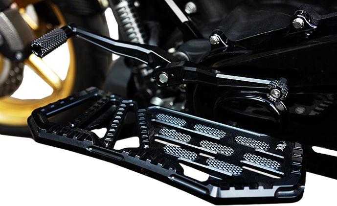 HEEL/TOE SHIFTER LEVERS BLACK PAIR