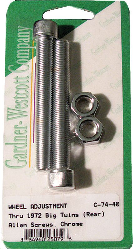 Rear Wheel Adjustment Bolts