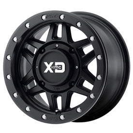 4/137 KMC XS228 Machete Beadlock Wheel 14x7 5.0 + 2.0 Black