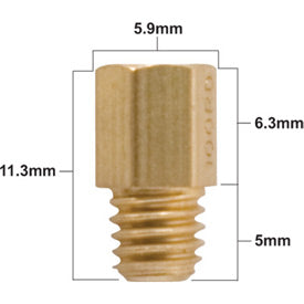 Pro X 4/042 Series Mikuni Hex Main Jet for Kawasaki