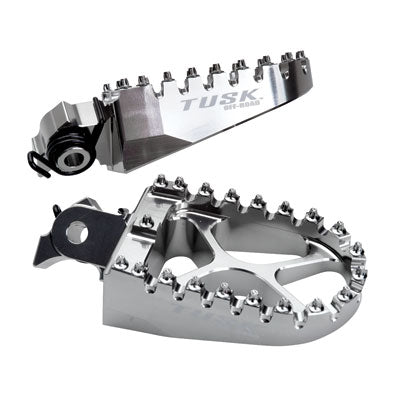 Tusk Billet Race Foot Pegs With Springs for Kawasaki