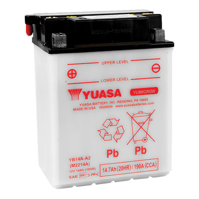 Yuasa YUAM2214A YB14A-A2 Battery